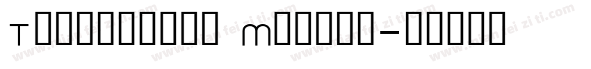 Ticketbook Medium字体转换